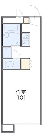 レオパレスソレーユの物件間取画像